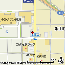 兵庫県丹波市氷上町横田134-8周辺の地図