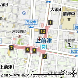 愛知県名古屋市中区大須4丁目11周辺の地図