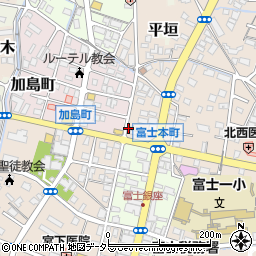 岩山石油株式会社　富士ＳＳ周辺の地図