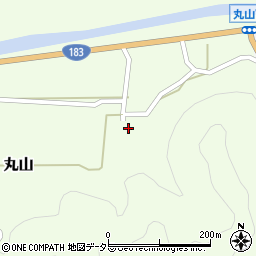 鳥取県日野郡日南町丸山223周辺の地図