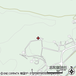 京都府南丹市日吉町志和賀西谷周辺の地図