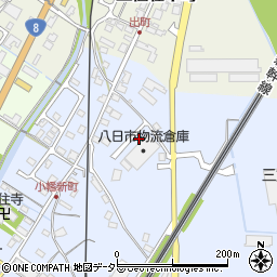 滋賀県東近江市五個荘小幡町537-8周辺の地図