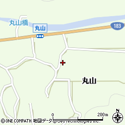 鳥取県日野郡日南町丸山334周辺の地図