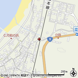 島根県大田市仁摩町仁万明神1357-1周辺の地図