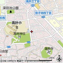 愛知県名古屋市名東区高針4丁目317-4周辺の地図