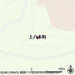 愛知県豊田市上八木町周辺の地図