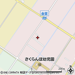 滋賀県東近江市五個荘金堂町1111周辺の地図