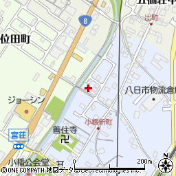 滋賀県東近江市五個荘小幡町787周辺の地図