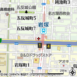 札幌ラーメン萬来軒周辺の地図