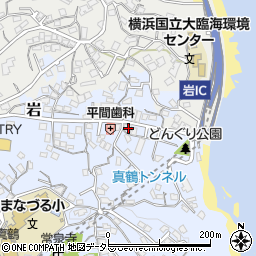 神奈川県足柄下郡真鶴町真鶴151周辺の地図
