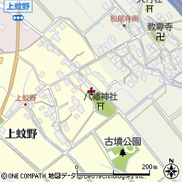滋賀県愛知郡愛荘町上蚊野468周辺の地図