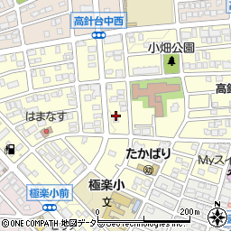 愛知県名古屋市名東区高針台周辺の地図