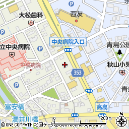スターバックスコーヒー富士高島店周辺の地図