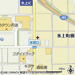 エイブルＮＷ　丹波店周辺の地図