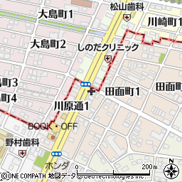 愛知県名古屋市昭和区川原通1丁目15周辺の地図