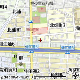 愛知県名古屋市中村区北畑町4丁目21周辺の地図