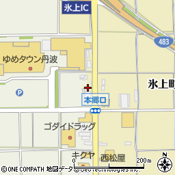 兵庫県丹波市氷上町横田134周辺の地図