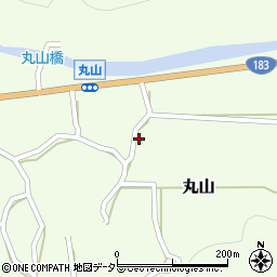 鳥取県日野郡日南町丸山336周辺の地図
