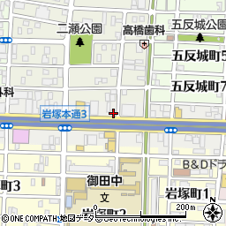 ユニックス名古屋営業所周辺の地図