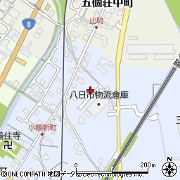 滋賀県東近江市五個荘小幡町537周辺の地図