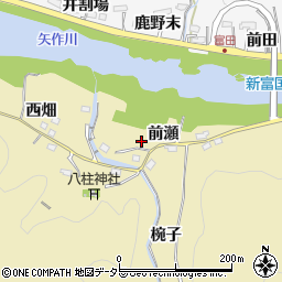 愛知県豊田市国附町周辺の地図