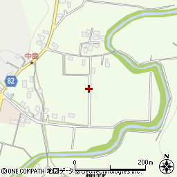 千葉県勝浦市中島周辺の地図