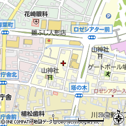 池田拓人土地家屋調査士事務所周辺の地図