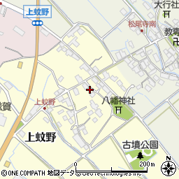 滋賀県愛知郡愛荘町上蚊野463周辺の地図