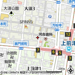 早川屋書店周辺の地図