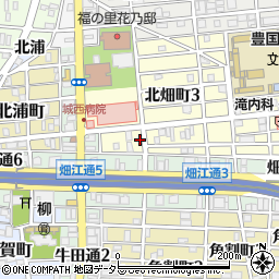 愛知県名古屋市中村区北畑町4丁目13周辺の地図