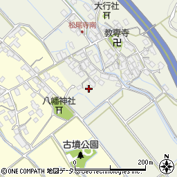 滋賀県愛知郡愛荘町松尾寺278周辺の地図