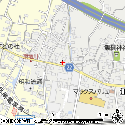 涌田鉄工所周辺の地図