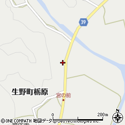 兵庫県朝来市生野町栃原554周辺の地図
