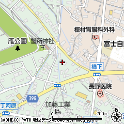 富士伊豆農業協同組合　富士地区本部橋下支店周辺の地図