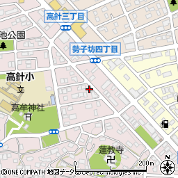 愛知県名古屋市名東区高針4丁目309周辺の地図