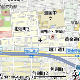 愛知県名古屋市中村区北畑町2丁目周辺の地図