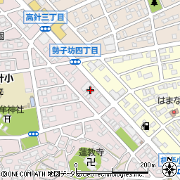 愛知県名古屋市名東区高針4丁目208周辺の地図