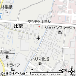 静岡県富士市比奈273周辺の地図