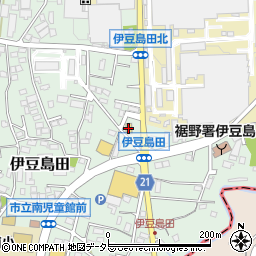 ローソン裾野伊豆島田店周辺の地図