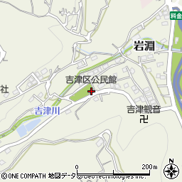 吉津区公民館周辺の地図
