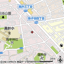 愛知県名古屋市名東区高針4丁目306周辺の地図