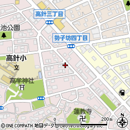 愛知県名古屋市名東区高針4丁目308周辺の地図
