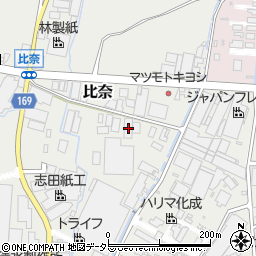 静岡県富士市比奈270周辺の地図