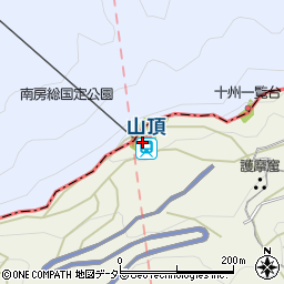 鋸山周辺の地図