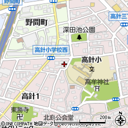 愛知県名古屋市名東区高針1丁目307周辺の地図