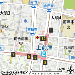 愛知県名古屋市中区大須4丁目11-5周辺の地図