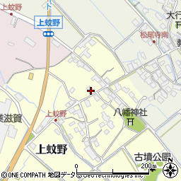 滋賀県愛知郡愛荘町上蚊野502周辺の地図