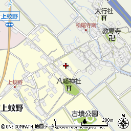 滋賀県愛知郡愛荘町上蚊野479周辺の地図