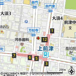 マツモトキヨシ名古屋大須万松寺店周辺の地図
