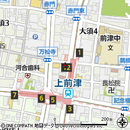 愛知県名古屋市中区大須4丁目11-10周辺の地図